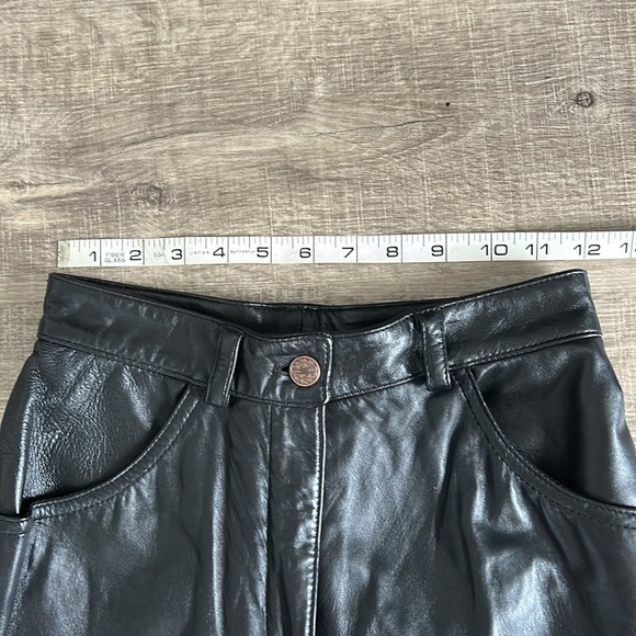 Vintage Leather Firenze Santa Barbara Pants - Picture 5 of 11